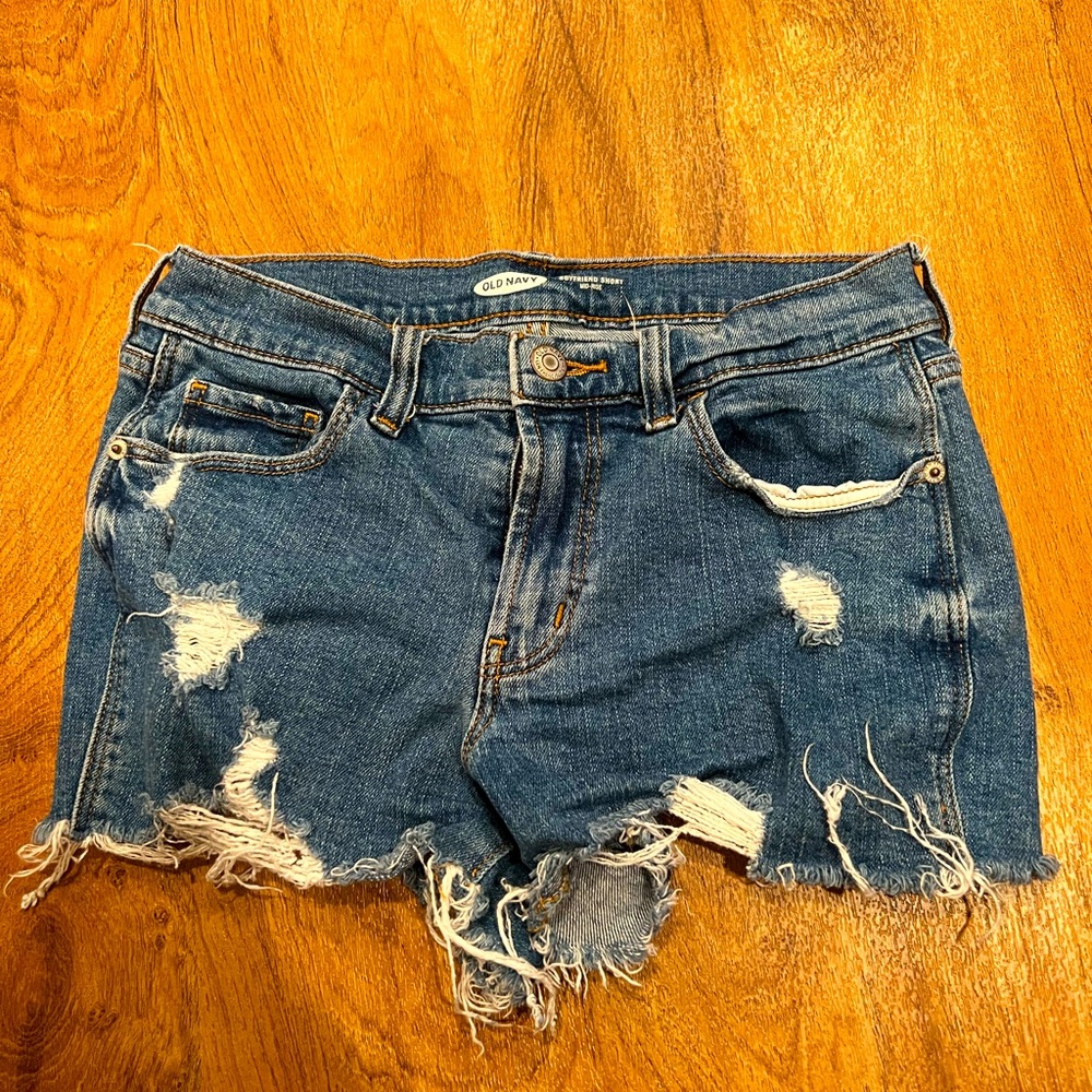 Old Navy Boyfriend Denim Shorts